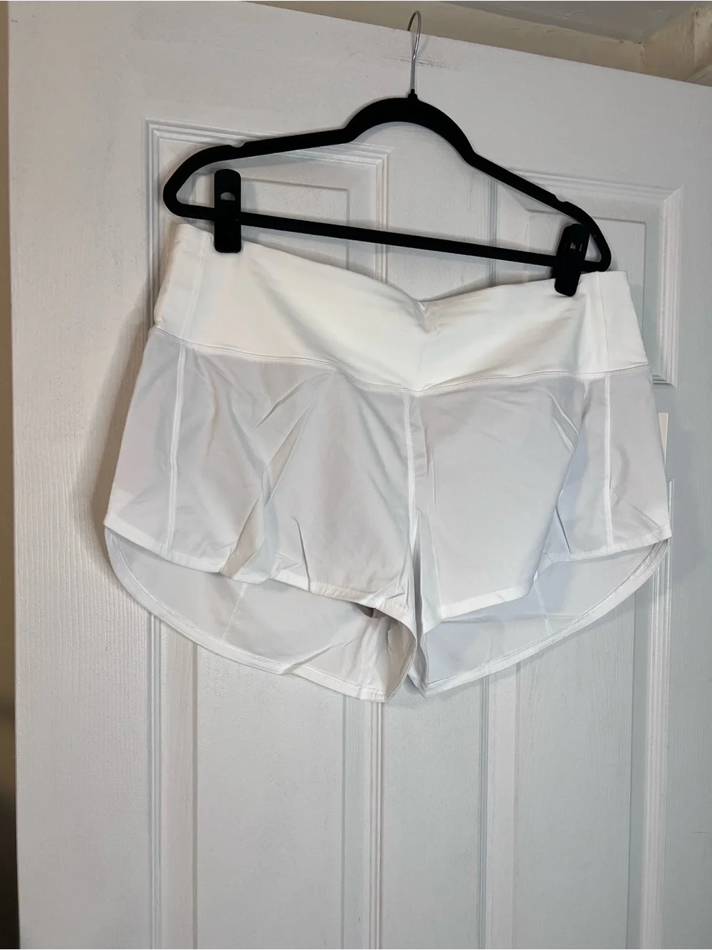 #781 NWT Lululemon Speed Up High-Rise 2.5” Lined Shorts White Size 14